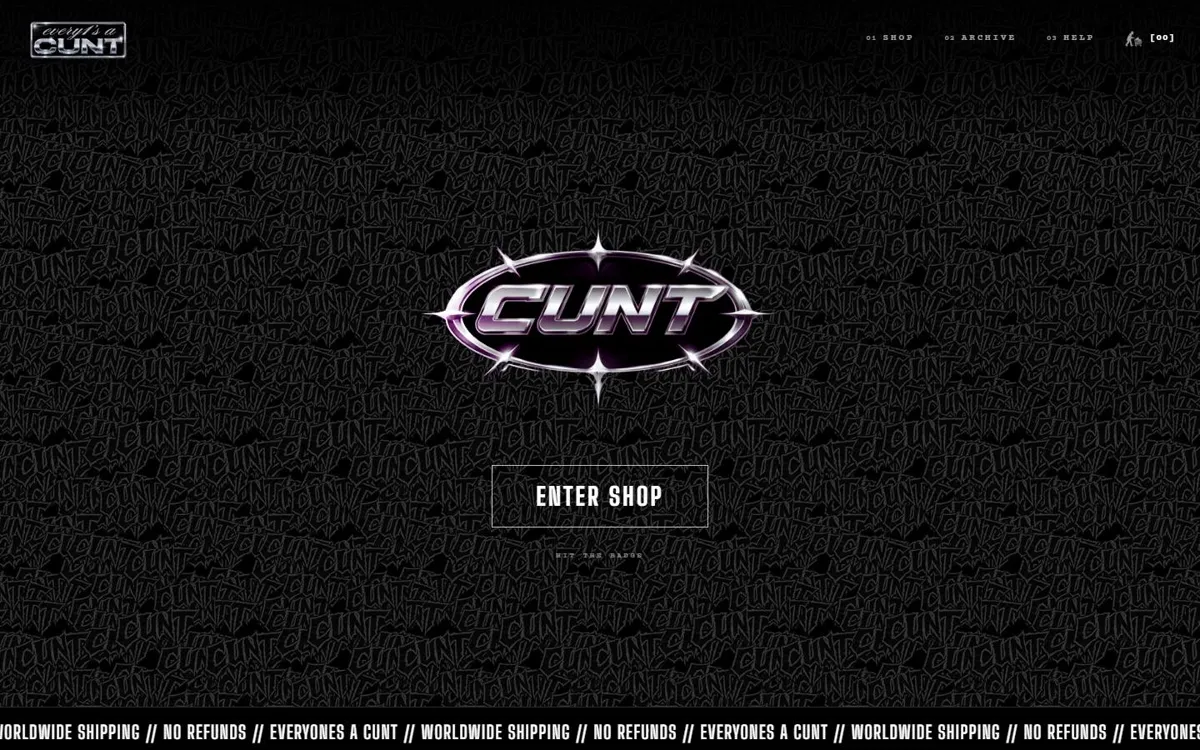E1AC storefront on desktop