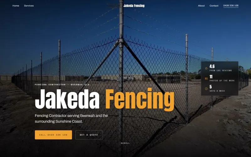 Demo site for Jakeda Fencing